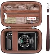 Supmay Camera Case for Canon Powershot G7 X Mark III / G7 X Mark II / SX740 HS Digital Camera, St...