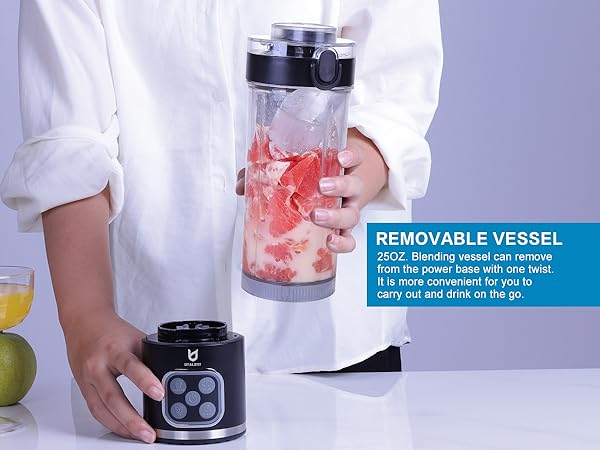 REMOVABLE VESSEL