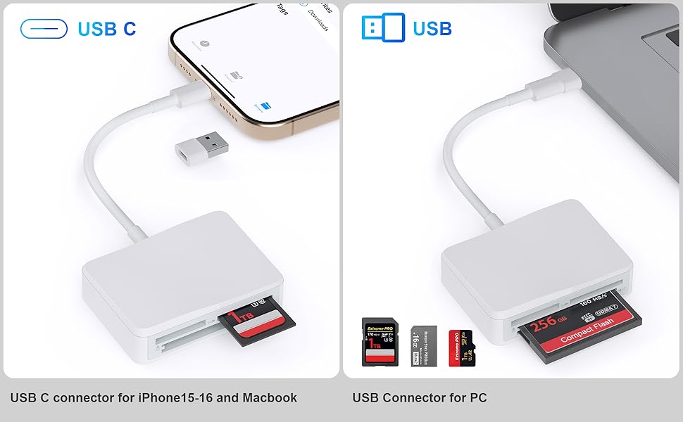 sd ard reader usb c