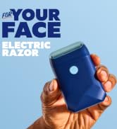 Dollar Shave Club | for Your Face Foil Shaver | Dual-Purpose Head, Shower Safe, Easy to Clean | E...