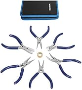 WORKPRO 7-Piece Jewelry Pliers Set, Professional Jewelry Making Tools with Easy Carrying Pouch, W...