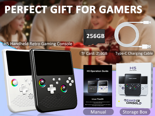 H5 Handheld Retro Game Console