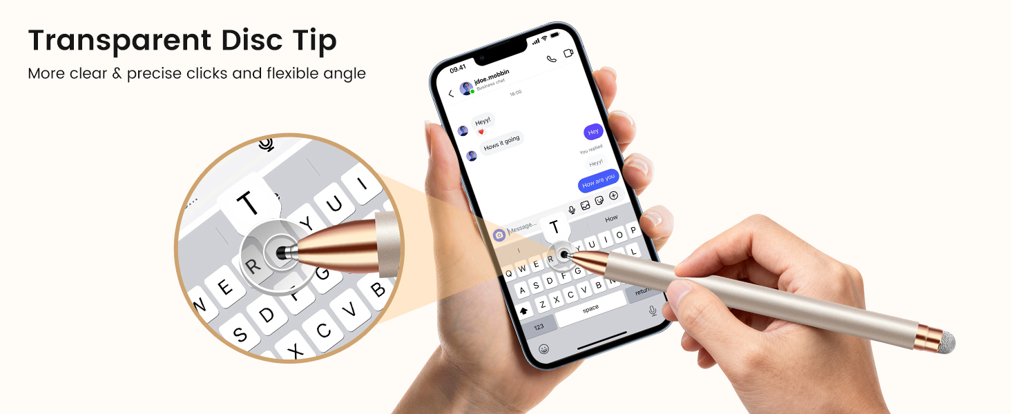 Transparent Disc Tip