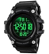 Gosasa Men Sport Watch Countdown Stopwatch Watch Mens Wrist Watch Waterproof LED Electronic Digit...