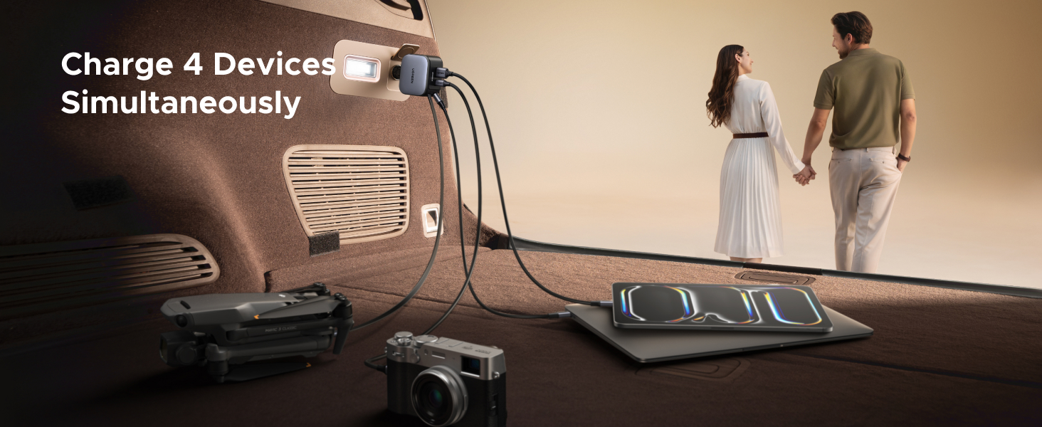 Charge 4 Devices Simultaneously