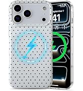 EYZUTAK Magnetic for iPhone 17 Pro Max Case Compatible with MagSafe, Fashion Cute Polka Dot Phone...