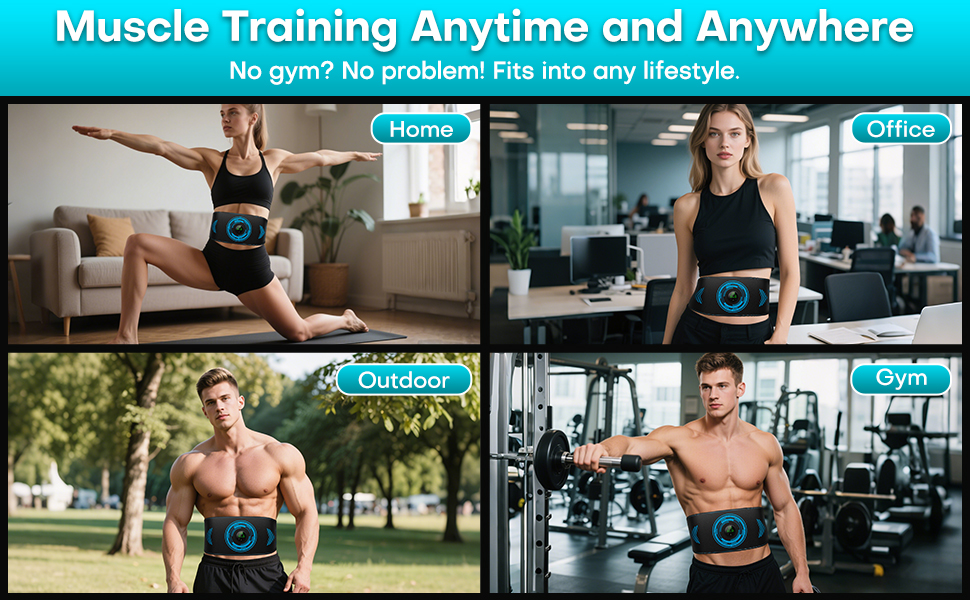 Electronic ABS Stimulator Muscle Toner