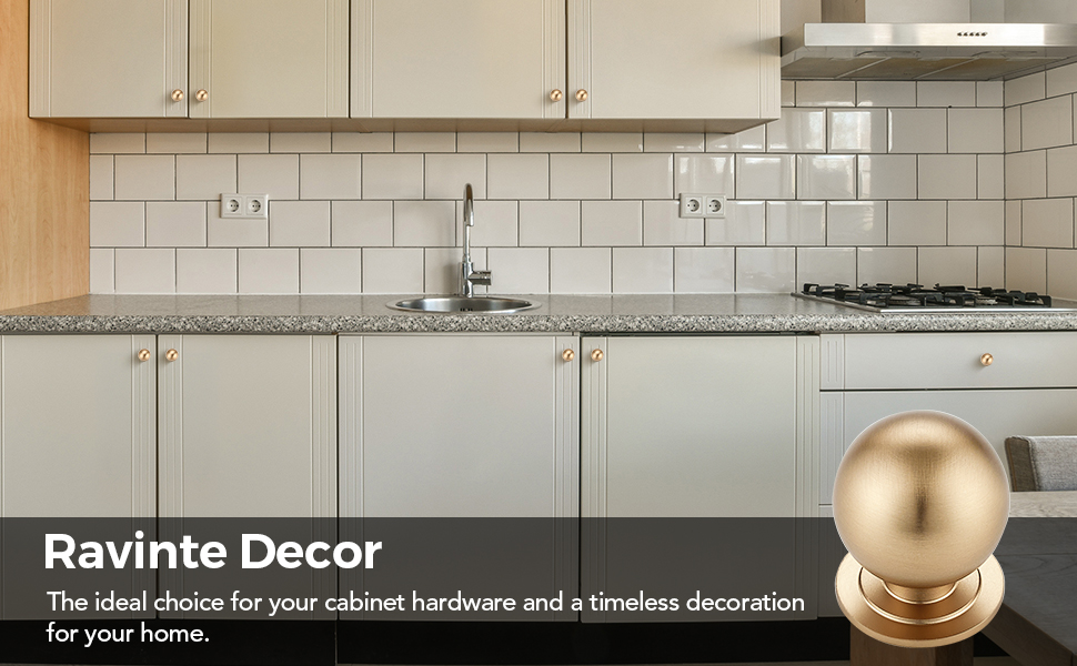 Champagne Bronze cabinet knobs