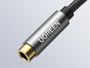 3.5mm computer female to dual 2 male earphone earbuds to pc laptop 