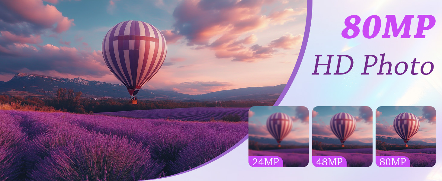 4K 80MP Video Camera
