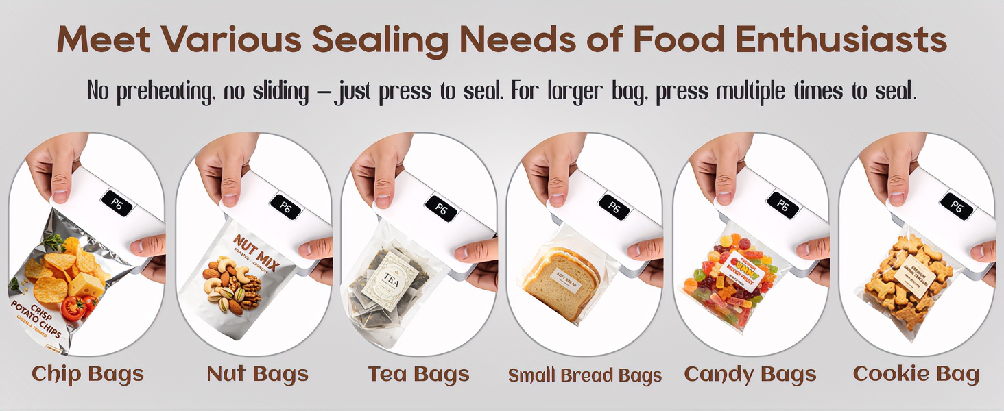 Meet Various Sealing Needs of Food Enthusiasts