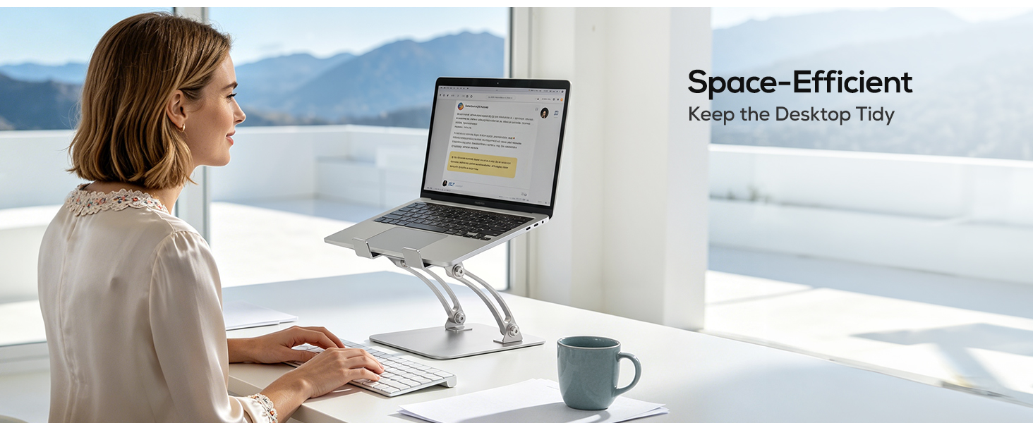 adjustable laptop stand for desk