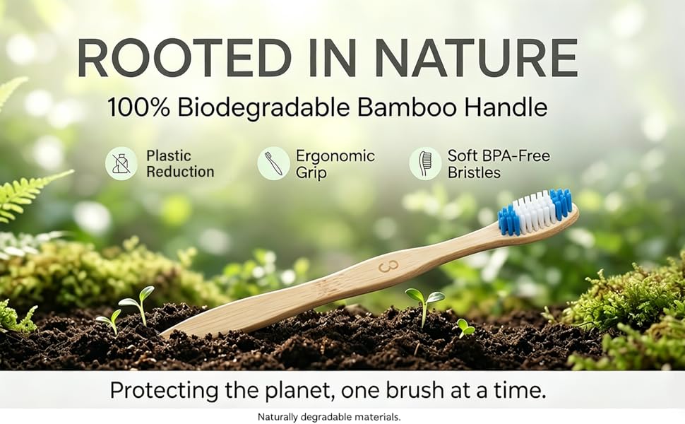 A truly sustainable toothbrush for your zero waste routine.