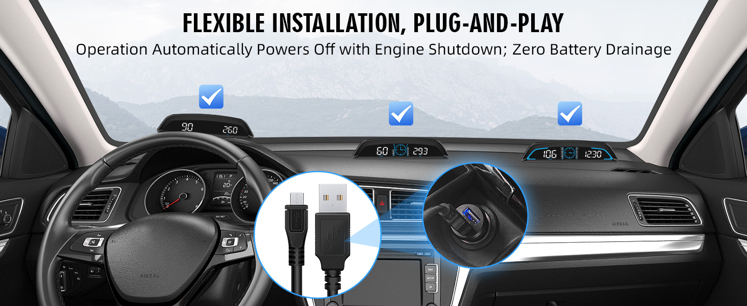 digital speedometer for car