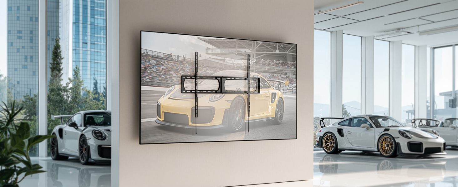 slim tv wall mount