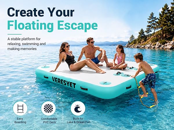 inflatable dock
