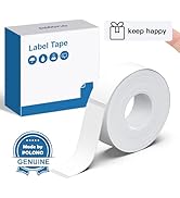 POLONO Genuine P31S Label Maker Tape, Adapted Label Print Paper, 14x75mm(0.55