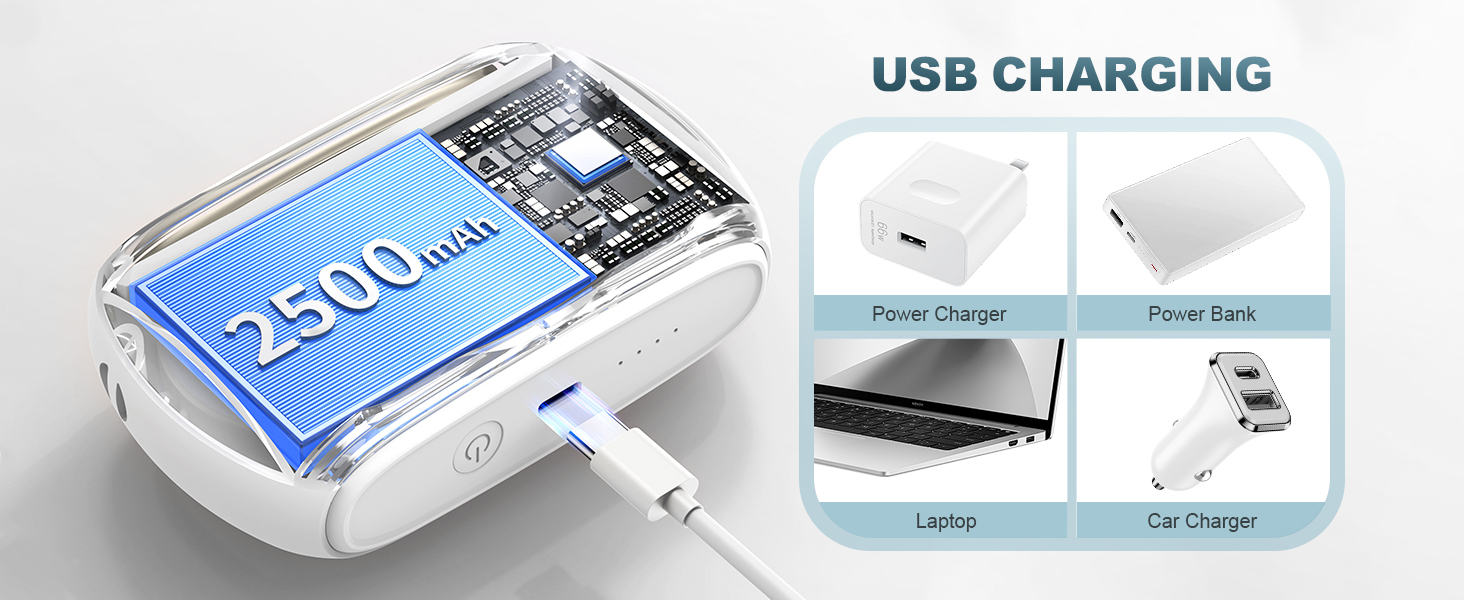 personal handheld fan portable neck fan mini small fan battery operated fan usb rechargeable fan