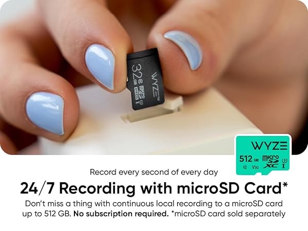 Wyze Window Cam microSD