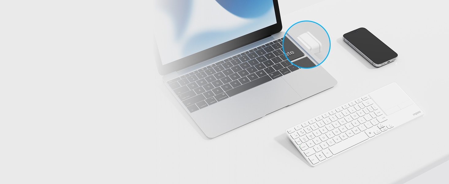 Multi-Device HTPC Keyboard