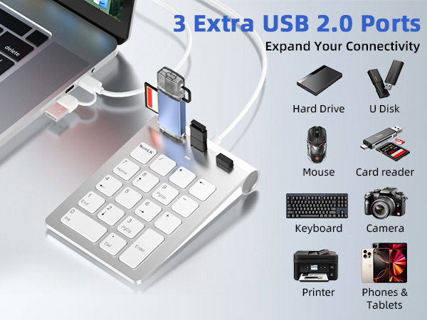 number keypad for laptop