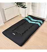 Japanese Futon Mattress – Tatami Floor Mattress – Foldable Sleeping Bed and Roll Up Mat for Guest...
