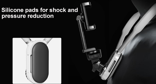 silicone pads for shock and pressure reduction