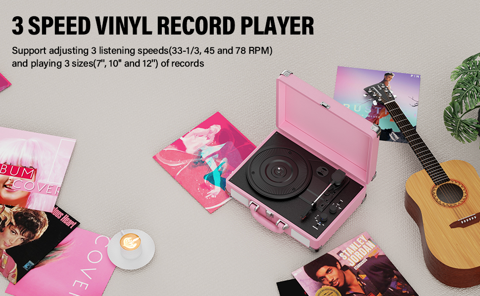 vintage record player