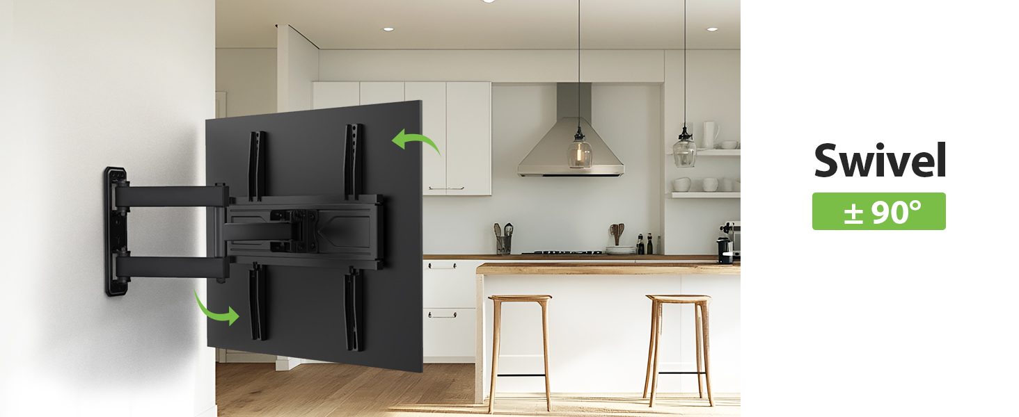 Swivel tv wall mount