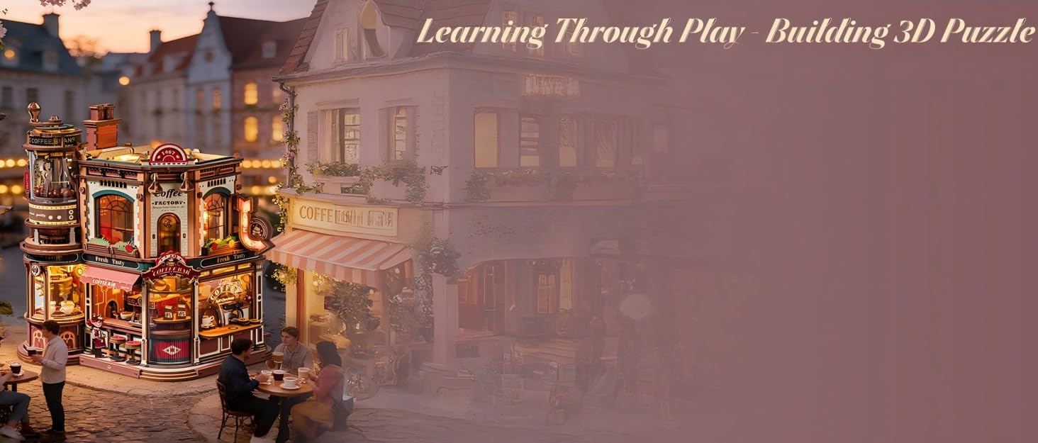 rokr 3d wooden puzzle-model building kits