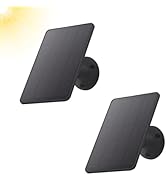 2 Pack Solar Panel Compatible with WYZE Battery Cam Pro, 5V Solar Panel for Security Camera Solar...