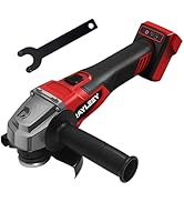 Cordless Angle Grinder for Milwaukee 18V Battery, 4-1/2 Inch, 8500RPM Brushless Electric Angle Gr...