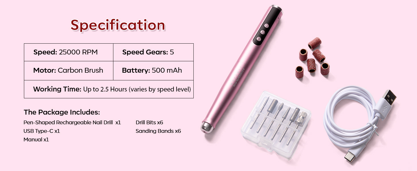 nail bits for nail drill