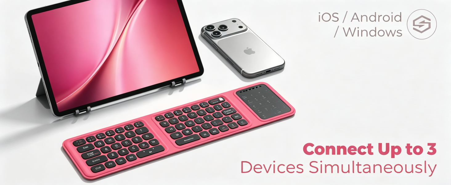 Connect Up to 3 Devices Simultaneously