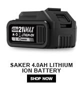 Saker 21V MAX 4.0Ah Lithium Ion Battery 1-Pack-Only One Battery-Suitable Cordless Leaf Blower Gar...