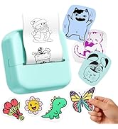 Ponek Mini Sticker Printer, Print Pods Mini Thermal Sticker Printer M02X, Stickers Maker Machine ...