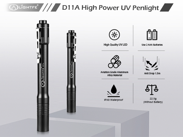 UV Flashlight 395nm