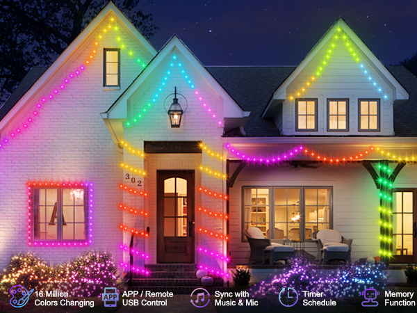 color changing fairy lights