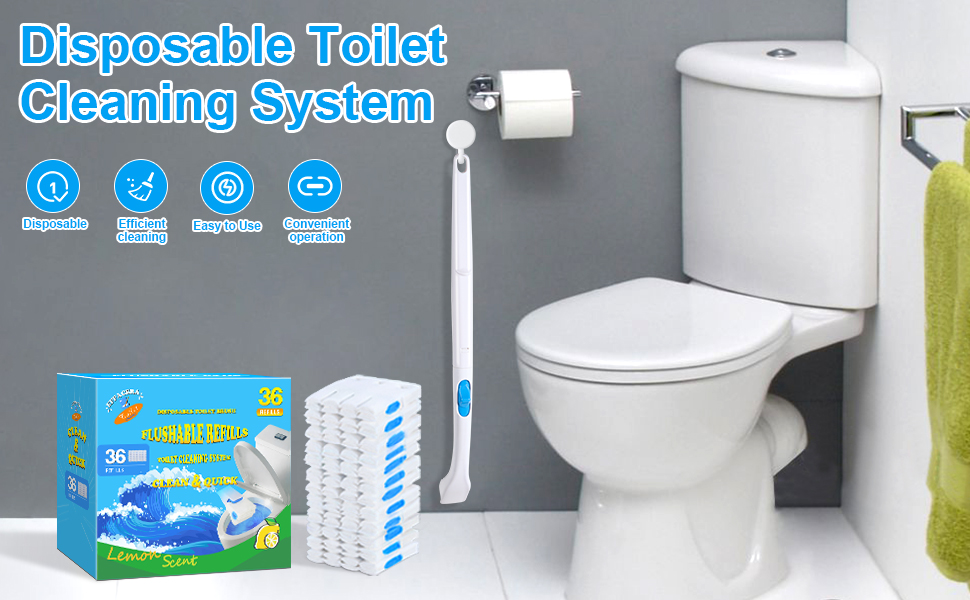 disposable toilet clean refillers
