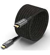 CABLEDECONN Long USB4 Thunderbolt 4 Extension Cable 5M 16.5ft 8K 