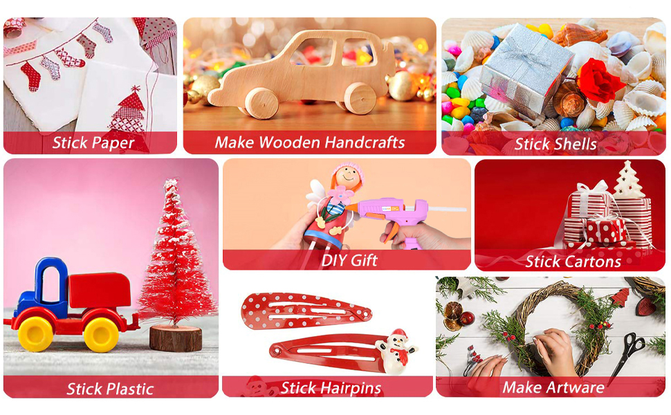 A good glue gun is perfect for making crafts. 