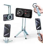 ULANZI MA30 Magnetic Phone Tripod Stand for iPhone, Aluminium Maglock Smartphone Mini Tripod Pock...