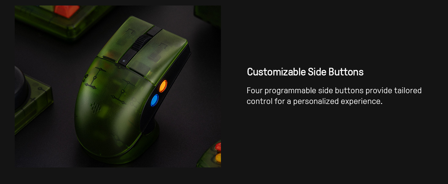 wireless Mouse Customizable mouse PAW 3395 Sensor mouse gaming mouse Programmable buttons