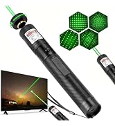 Green Laser Pointer,High Power Laser Pointer, Green Laser Pointer Indicator Light, Long Range Poi...