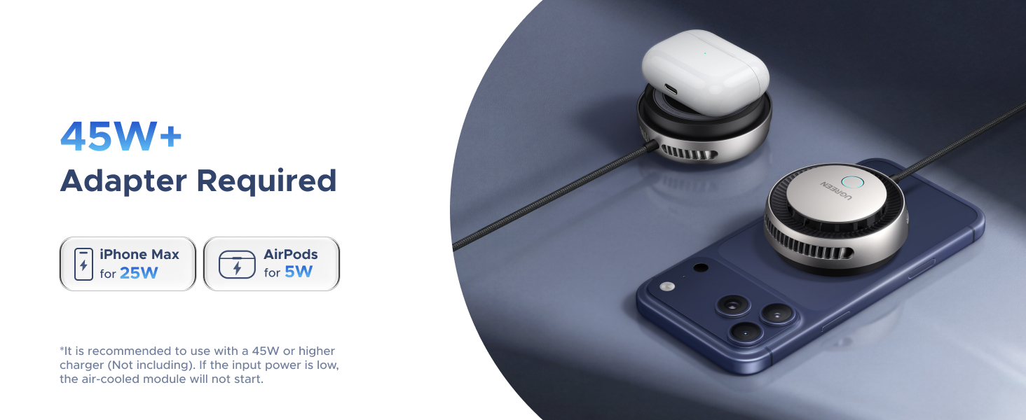 UGREEN wireless charger 25w