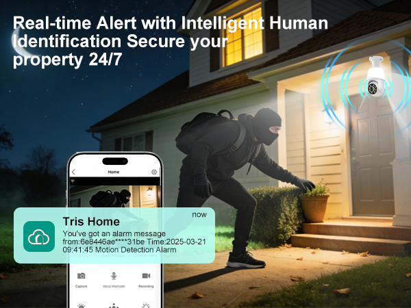 Light Bulb Security Camera