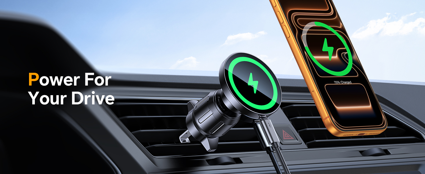 Wireless Car Charger for MagSafe