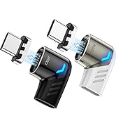 USB C Magnetic Adapter,(2 Pack) Magnetic USB C Adapter,PD 120W Fast Charge,480Mbps Transfer Speed...