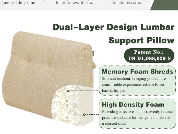 lumbar support pillow