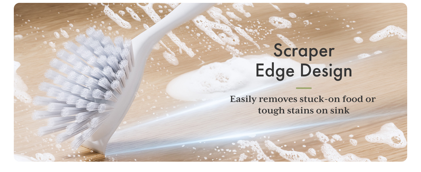 dish scrub brush for cleanning